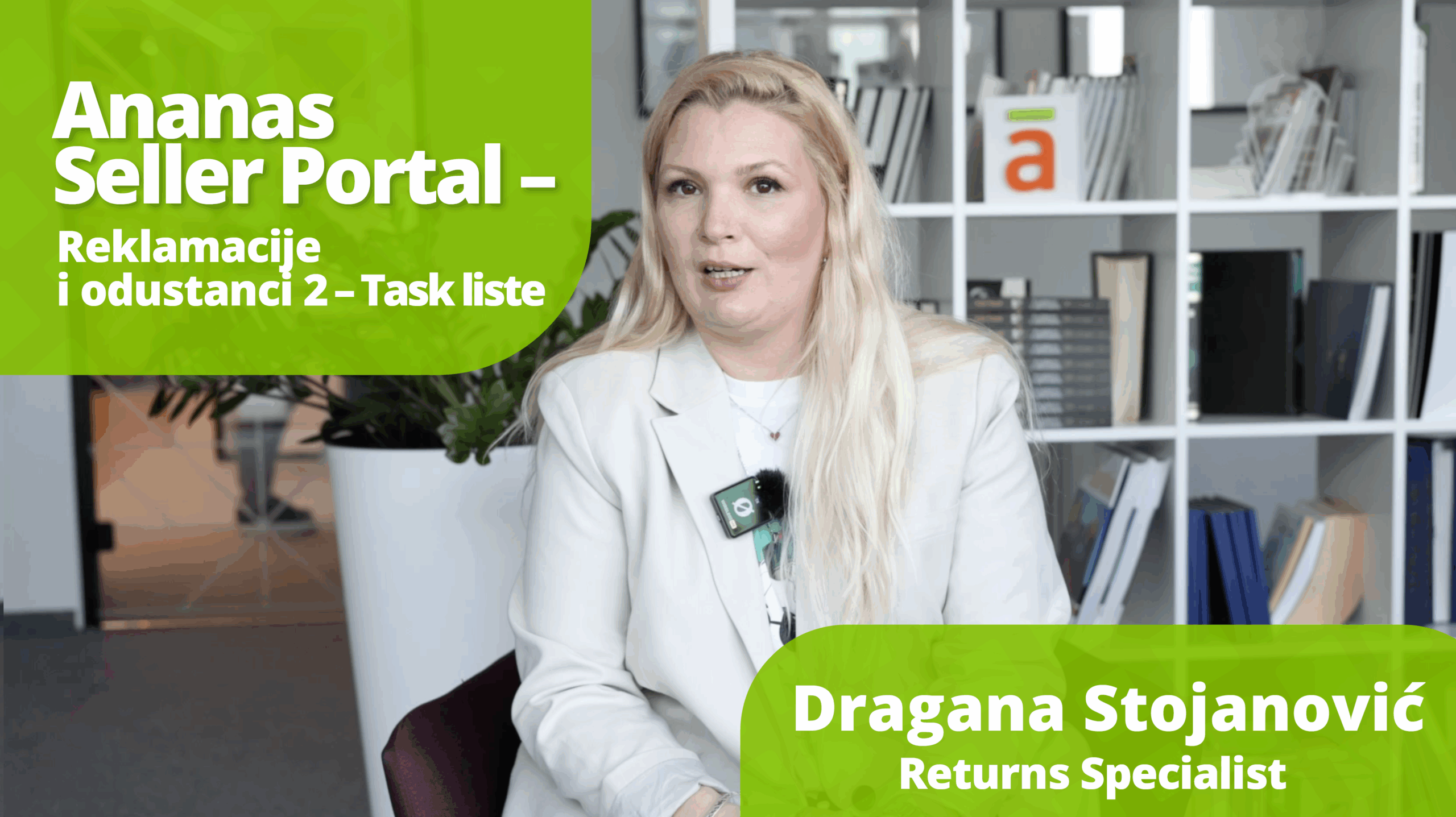 Ananas Seller Portal – Reklamacije i odustanci od kupovine 2 – Task Liste