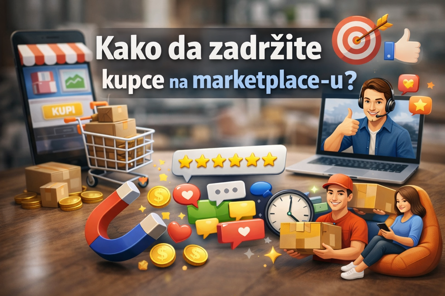 Kako da zadržite kupce na marketplace-u?